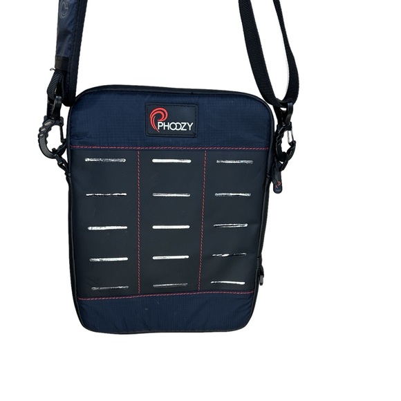 Tablet Case for iPad Air, Tablets up to 11" Cosmic Black canvas messenger bag - Picture 1 of 9